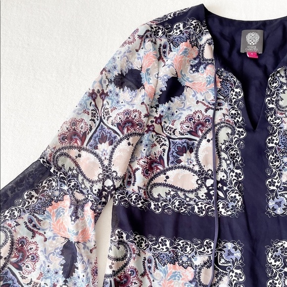 VINCE Camuto Paisley Dress - Picture 4 of 12